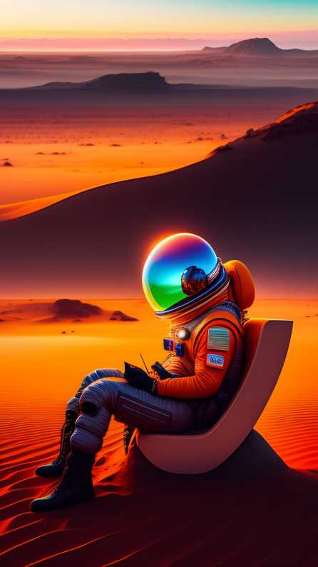 astronaut mobile wallpaper