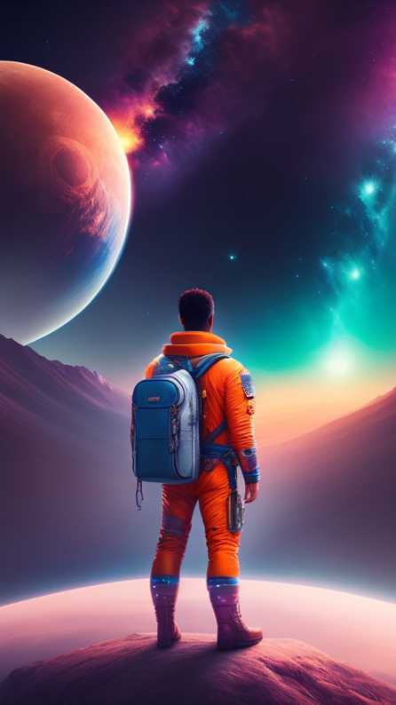 astronaut mobile wallpaper