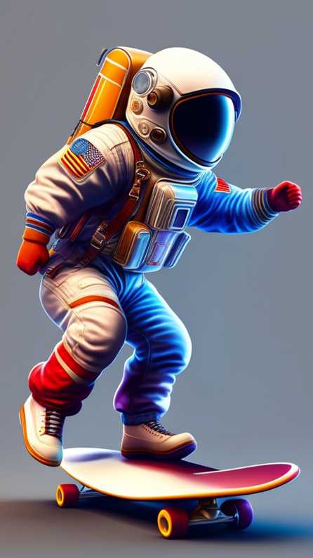 astronaut mobile wallpaper