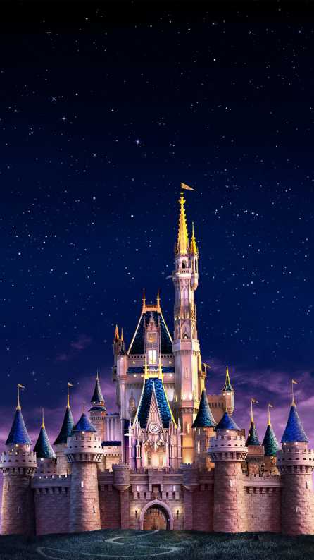 cinderella castle  mobile wallpaper