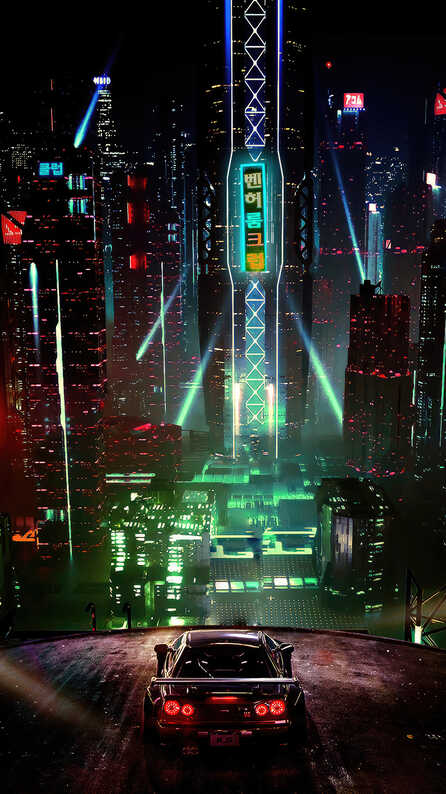 city night mobile wallpaper