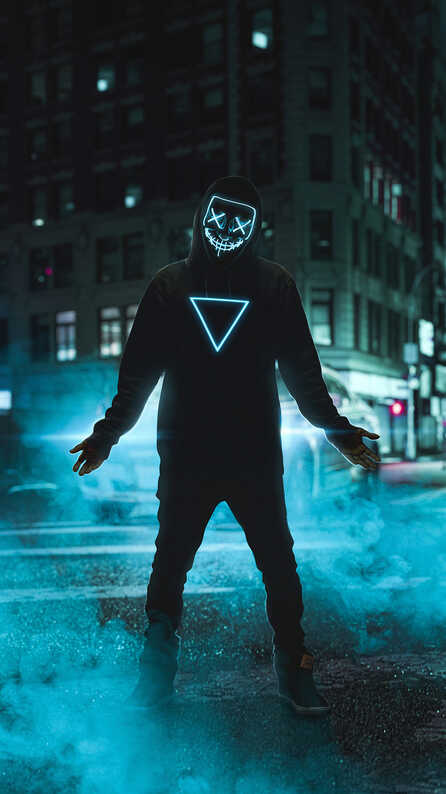 cool boy neon light