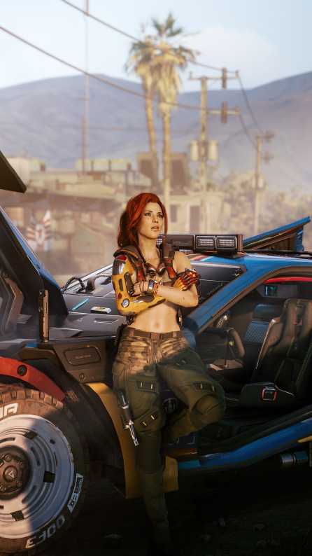 cyberpunk 2077 girl gamer