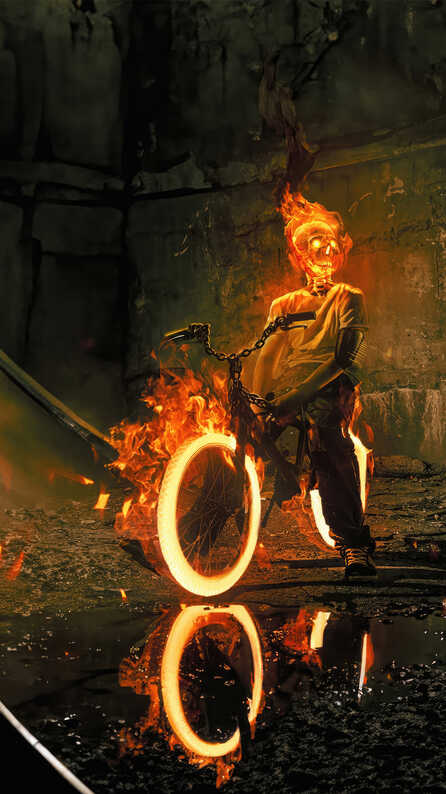 ghost rider mobile wallpaper