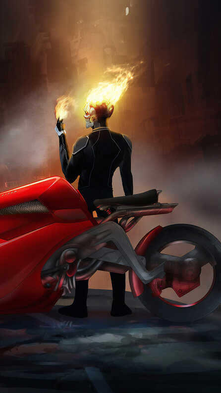 ghost rider mobile wallpaper