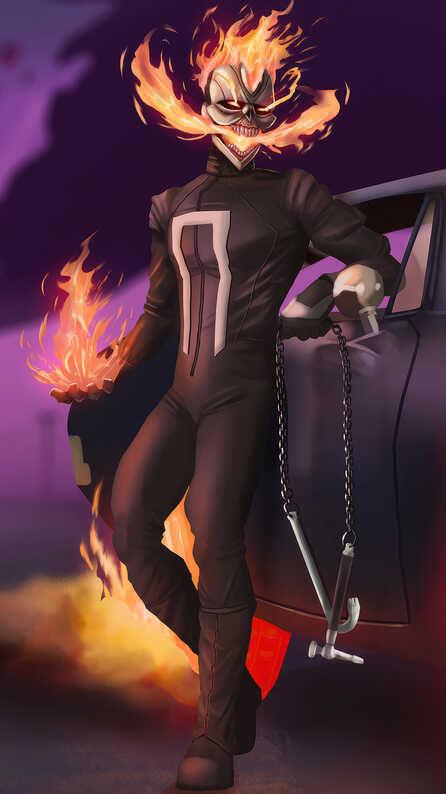 ghost rider mobile wallpaper