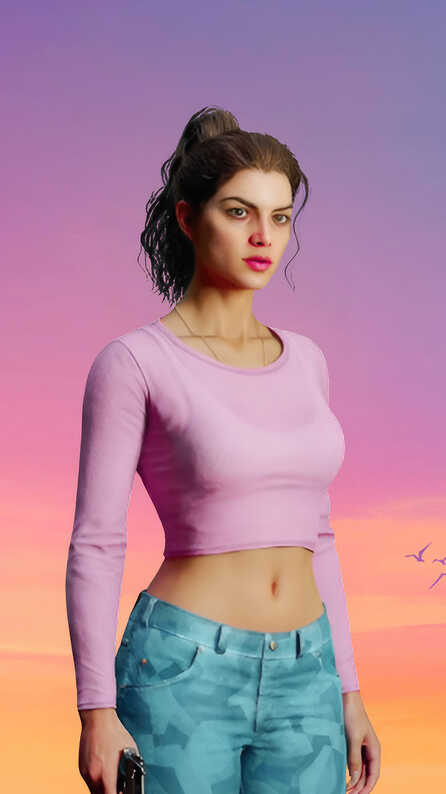 gta game girl wallpaper