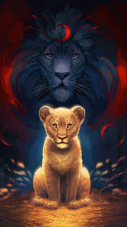 HD 4K lion Wallpapers for Mobile