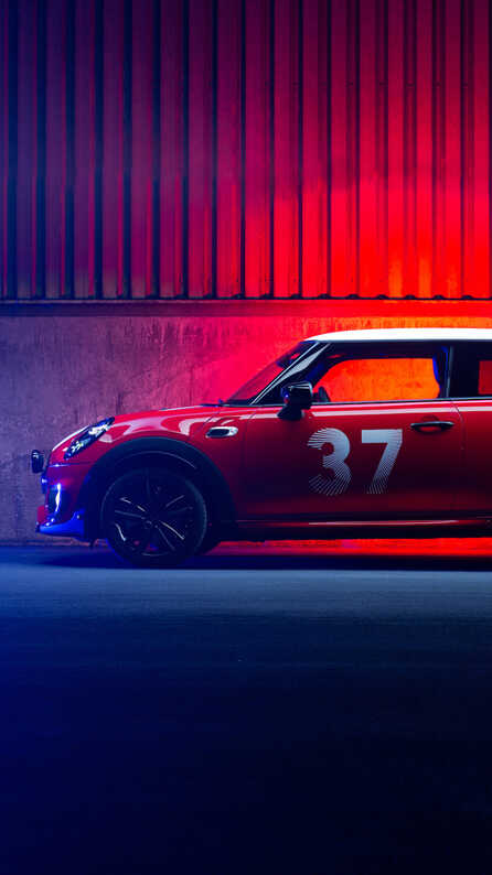 mini cooper spaddy car mobile wallpaper