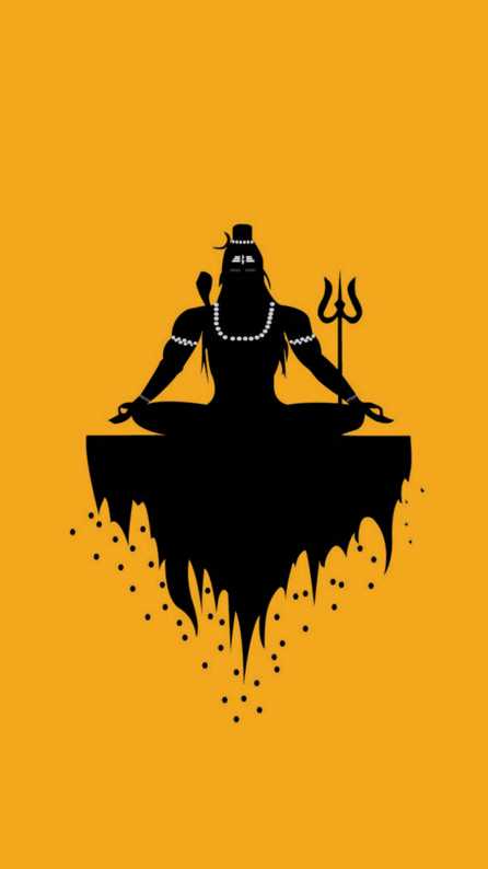 Lord Shiva Hd  Black Painting Wallpaper Download  MobCup