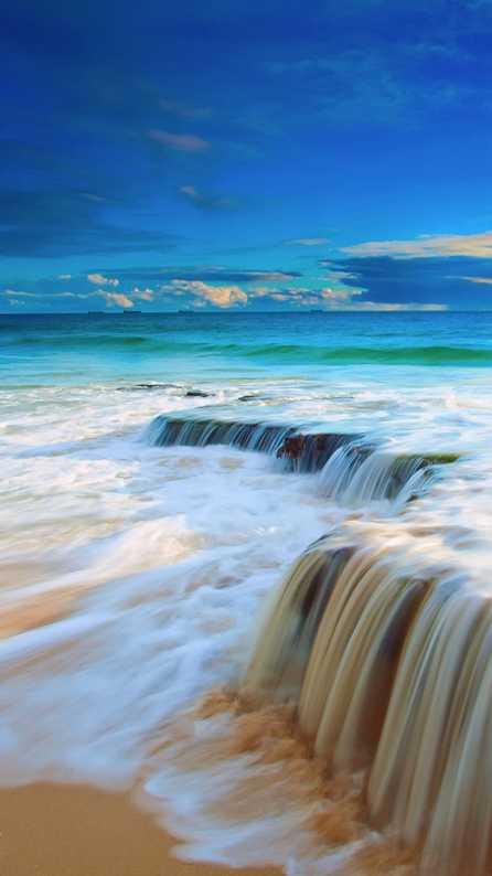 waterfall mobile wallpaper