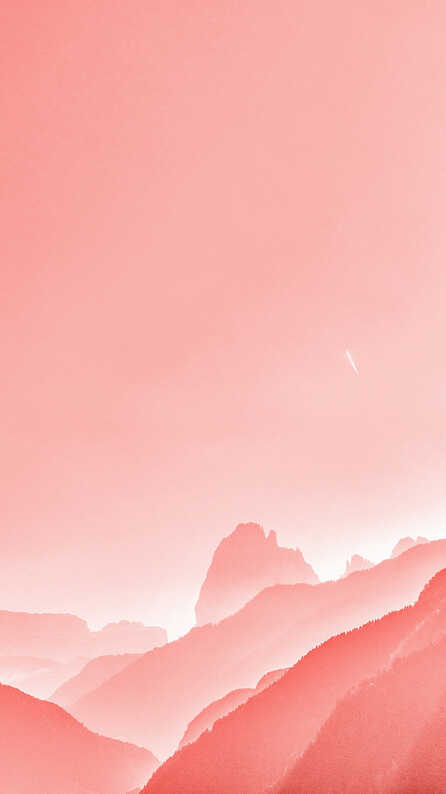 pink mountain mobile wallpaper