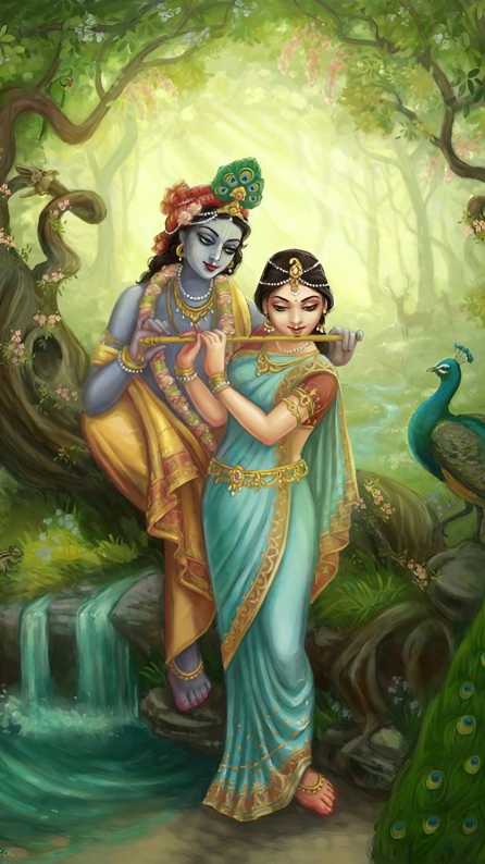 Romantic Radha Krishna Hd Wallpapers Mobile Wallpaper  फट शयर