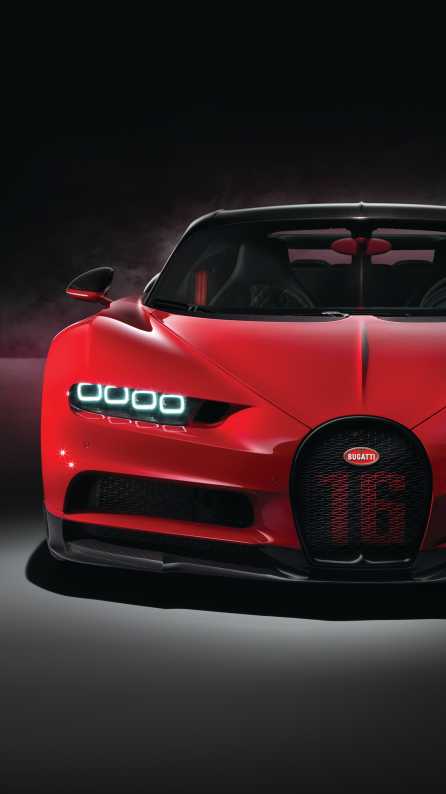 HD 4K red bugatti Wallpapers for Mobile