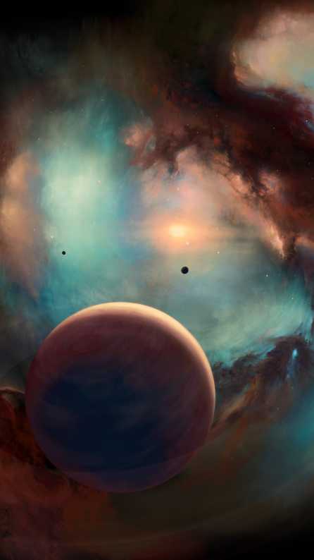 space mobile wallpaper