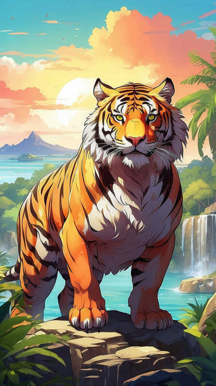 tiger mobile wallpaper