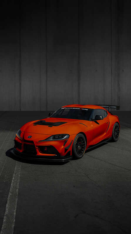 toyota gr supra gt4 car