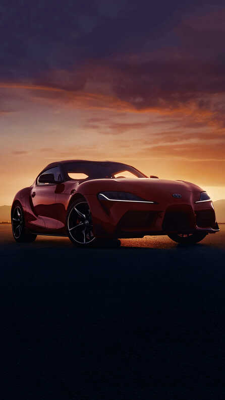 toyota supra mk5 car mobile wallpaper
