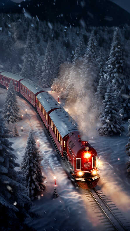 Digital Image Wallpaper Photo Background Beautiful Train surrealism | eBay